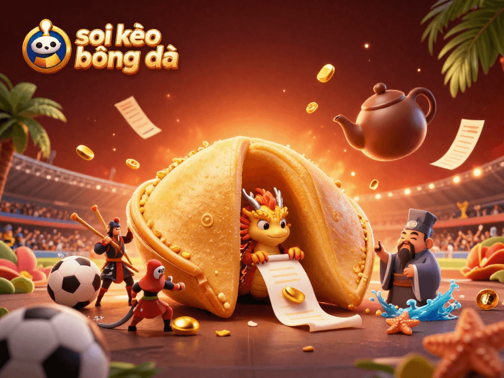 Engage with top strategies for soi kèo bóng đá in this vibrant sports betting illustration.