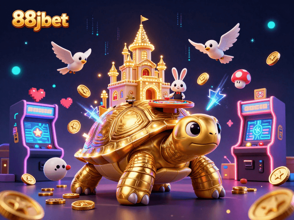 Experience the vibrant gaming world with 88jbet's magical casino, featuring animated characters and thrilling gameplay.
