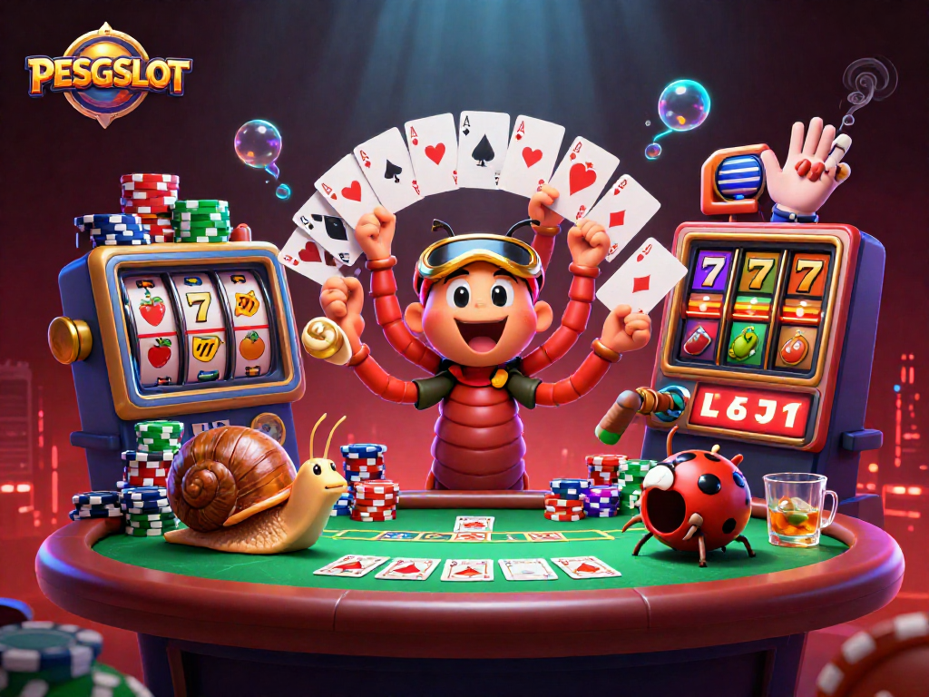 Memainkan permainan di PESGSLOT dengan dealer kartun 3D yang menawan dan karakter unik.