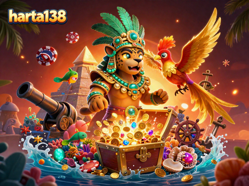 Menangkan jackpot di harta138 dengan simbol slot yang mengagumkan dan keberuntungan bertaburan harta.
