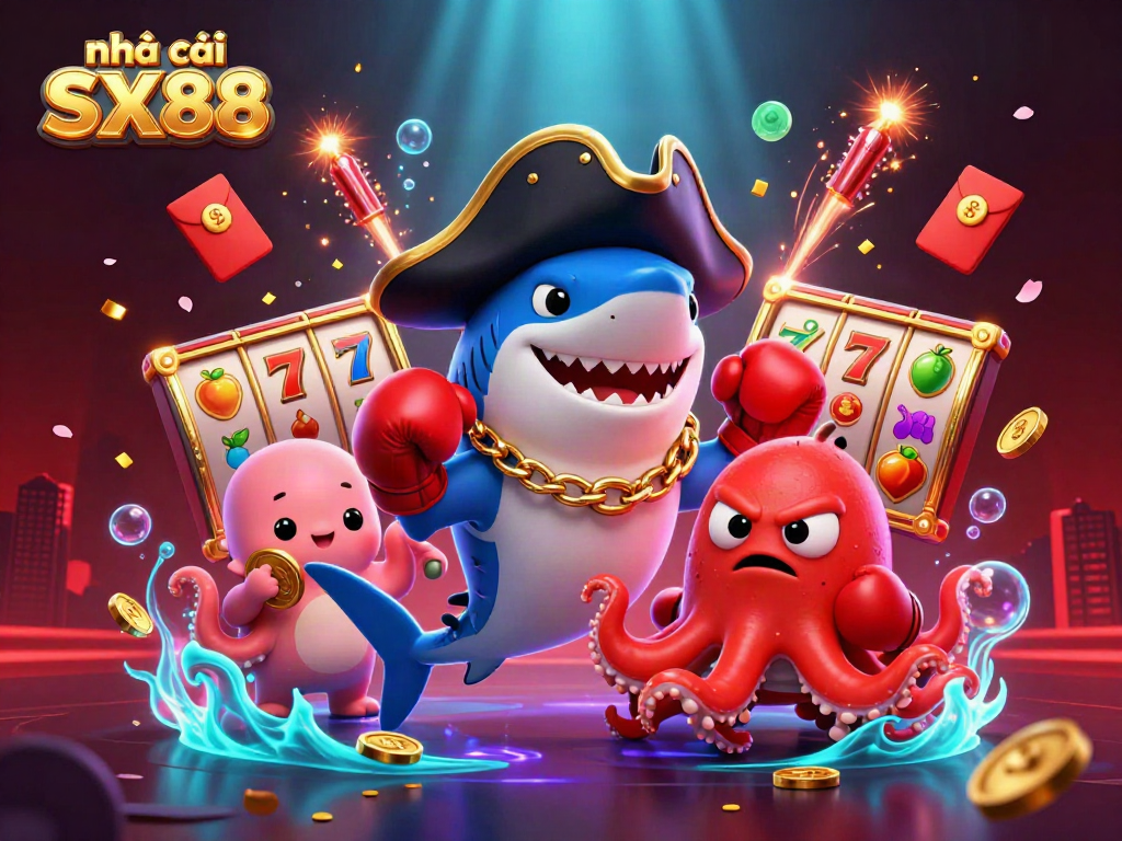 Experience exciting gaming adventures at nhà cái SX88 with engaging visuals and characters.