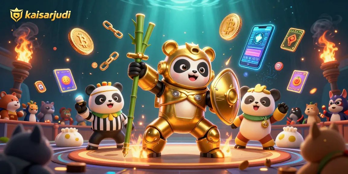Engage in thrilling experiences with kaisarjudi slots action featuring lively 3D characters and crypto elements.