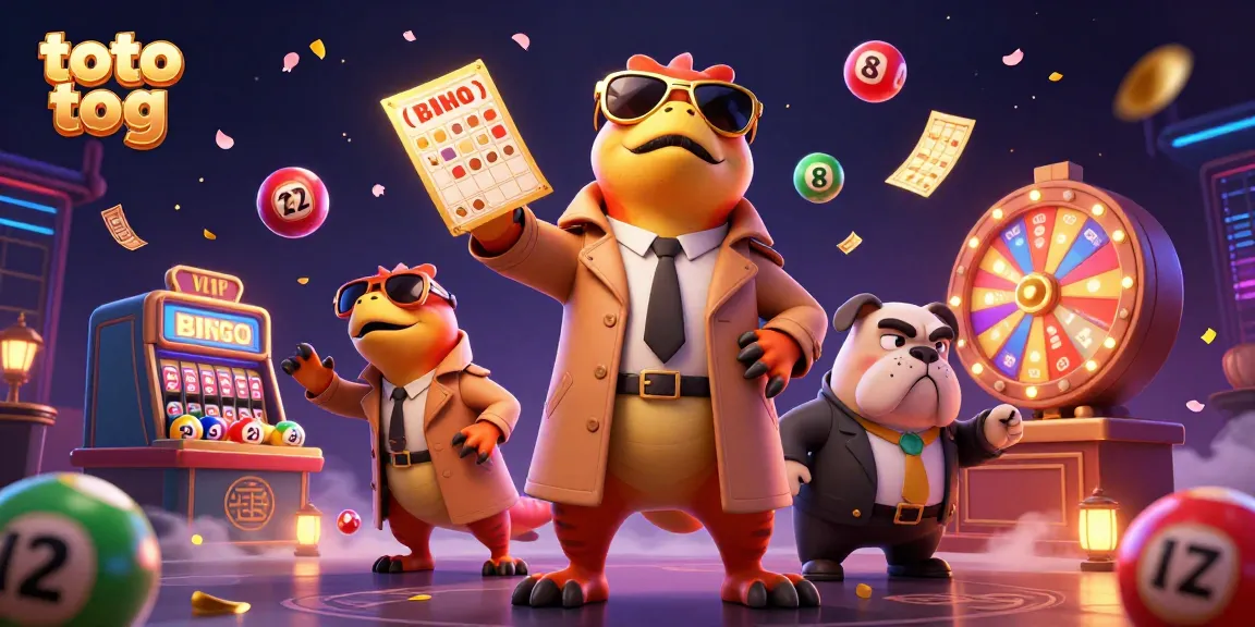 Engage in thrilling gaming with the dynamic scene featuring toto tog and cartoon characters entering a casino.
