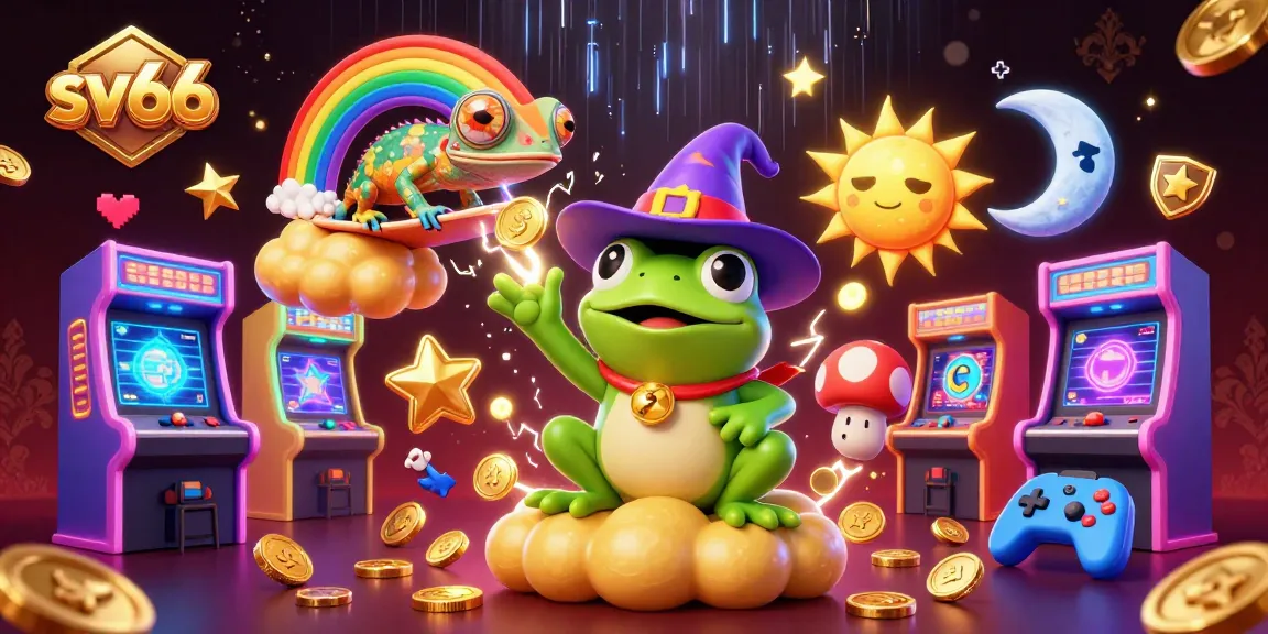 Experience vibrant gaming action at sv66 with magical characters and dynamic casino elements.