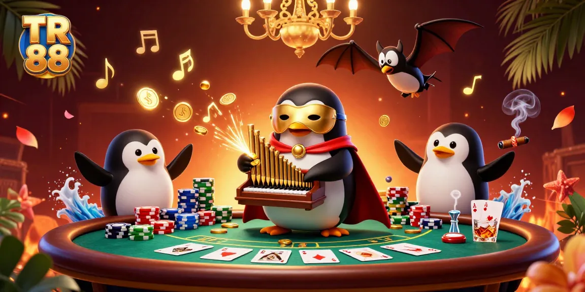 Enhance your gaming experience with TR 88's thrilling online betting scene, featuring vibrant casino elements.