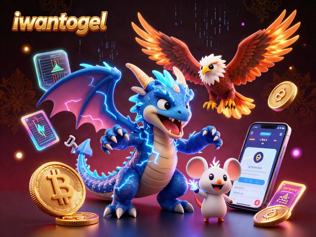 Join the thrill of iwantogel as the thunder dragon and wind hawk unleash epic winnings in this dynamic casino scene.