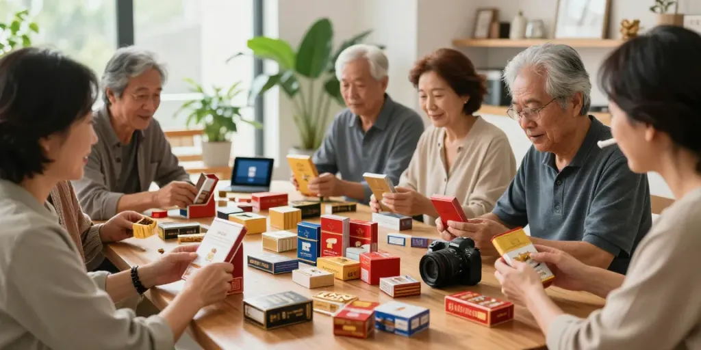 Top smoke cigarettes and tobacco wholesale displayed in a welcoming e-commerce setting with diverse customers engaging.