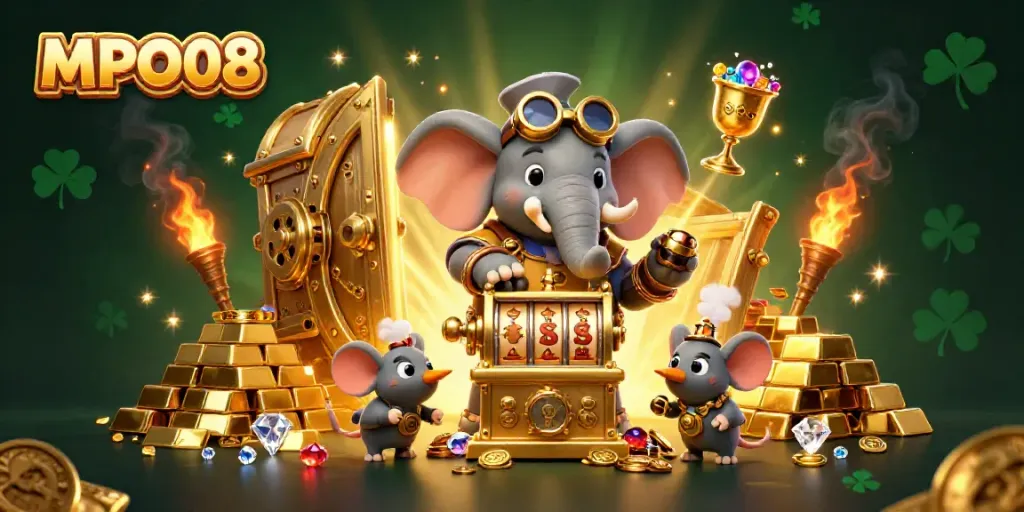 Spin to win with MPO08's dynamic gameplay, featuring rich treasures and steampunk characters.