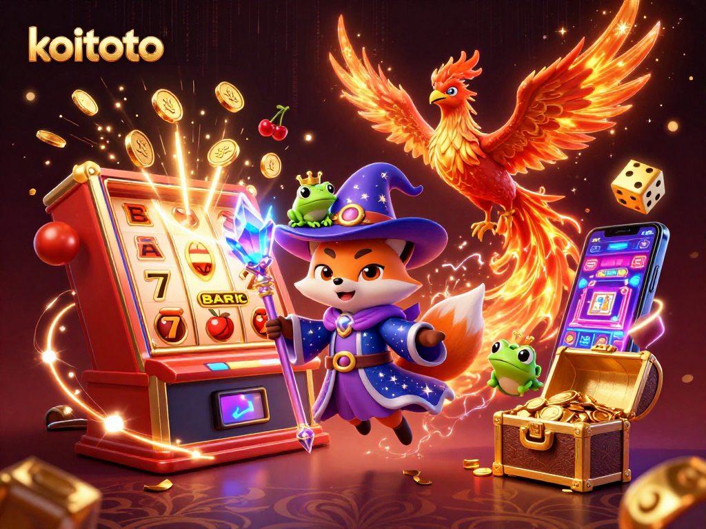 Koitoto memberikan pengalaman bermain kasino yang mendebarkan dengan mesin slot yang menakjubkan dan karakter fantastis.