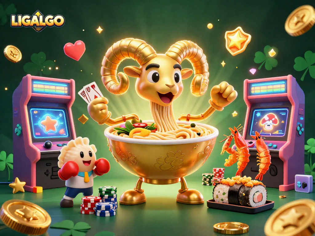 LIGALGO offers an exciting and engaging gaming experience with vibrant 3D characters and casino elements