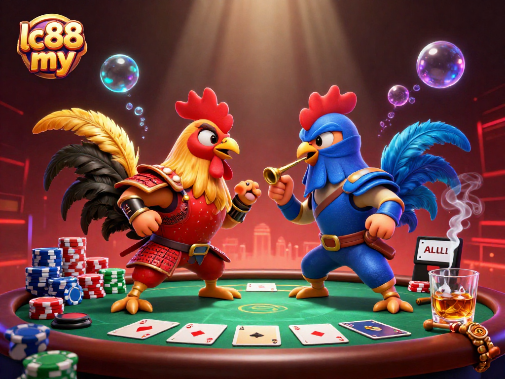 Engage with lc88 my through dynamic roosters in a high-stakes poker showdown