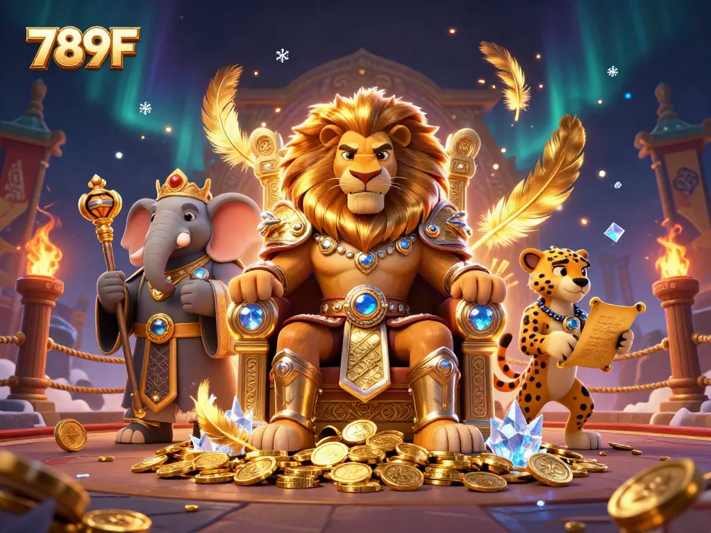 Engage in the thrilling world of 789F, featuring dynamic casino action with captivating characters.