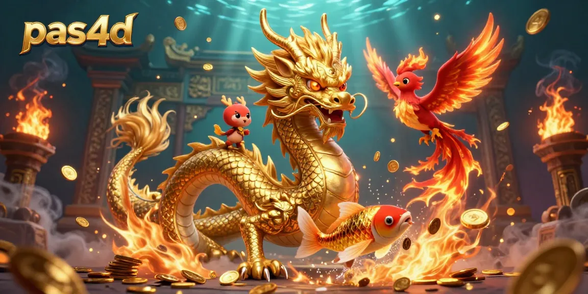 Temukan hasil angka terbaik di PAS4D dengan keceriaan naga emas dan phoenix merah yang memukau.