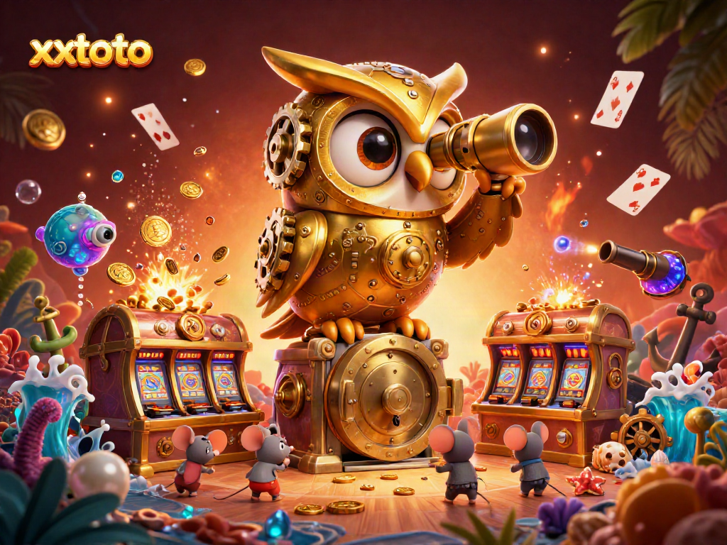 xxtoto menawarkan permainan slot yang mengasyikkan dengan karakter hias 3D dalam suasana kasino yang menarik.