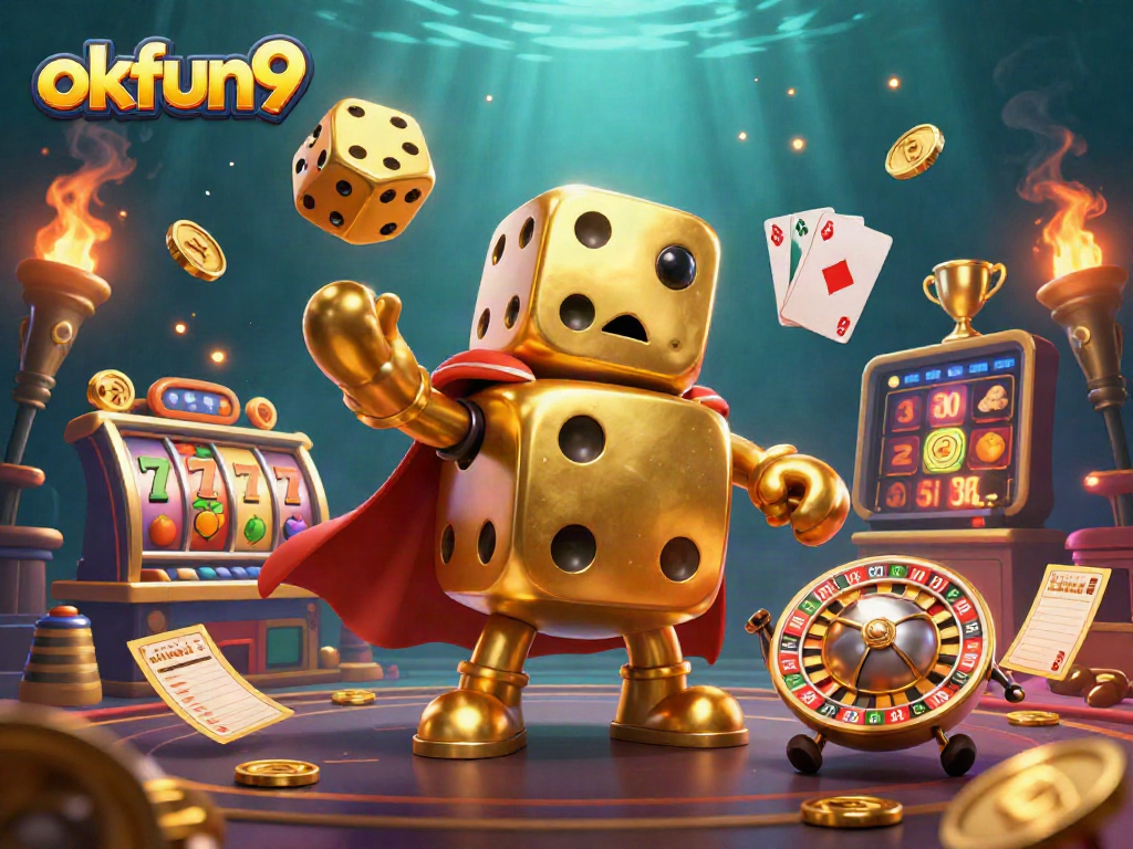 Engage with the excitement of okfun9 through vibrant 3D casino action and lively characters.