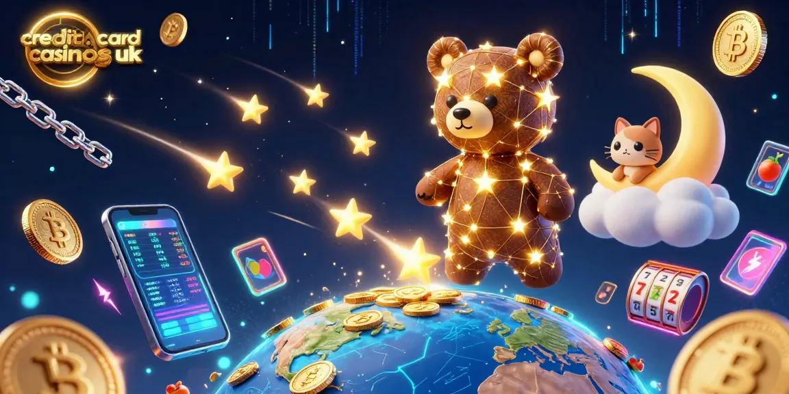 Experience thrilling adventures at credit card casinos uk featuring vibrant 3D casino elements and characters.
