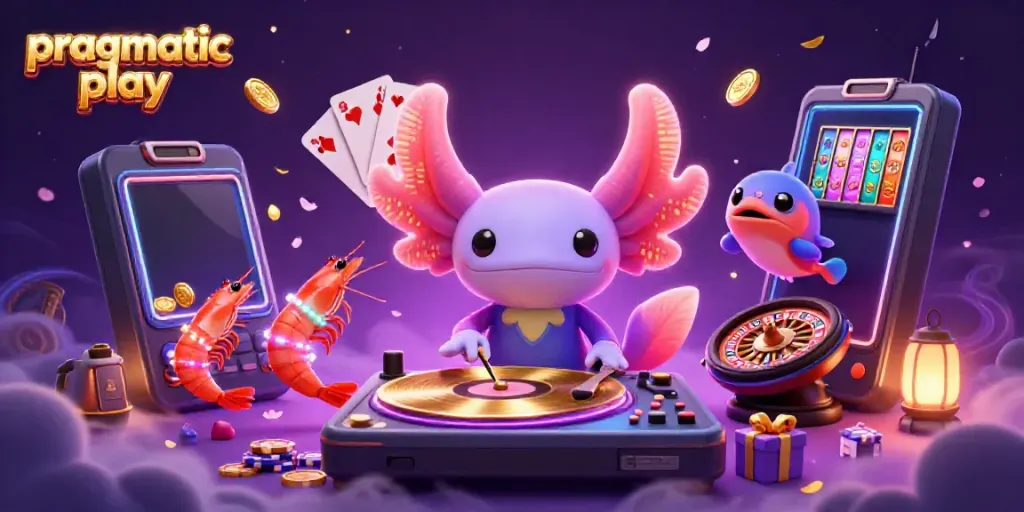 Mengalami gameplay menarik slot pragmatic play dalam ilustrasi 3D penuh warna dan detail.
