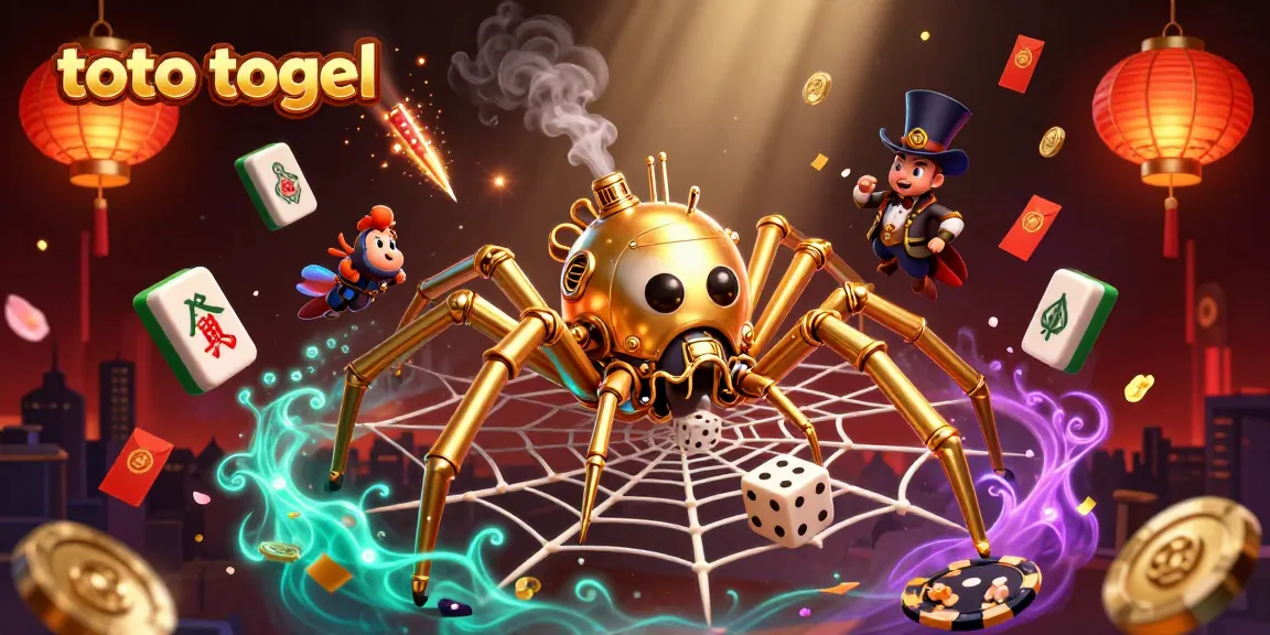 Experience the thrill of toto togel with magical elements in a vibrant online casino scene.