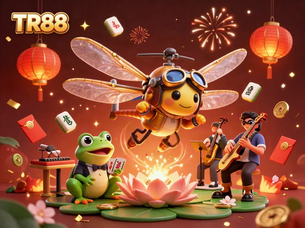 Join TR88 for exhilarating gaming with vibrant characters, casino fun, and festive rewards.