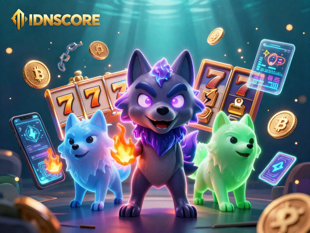 Experience thrilling moments at IDNSCORE with a dynamic casino scene featuring exciting slot games.