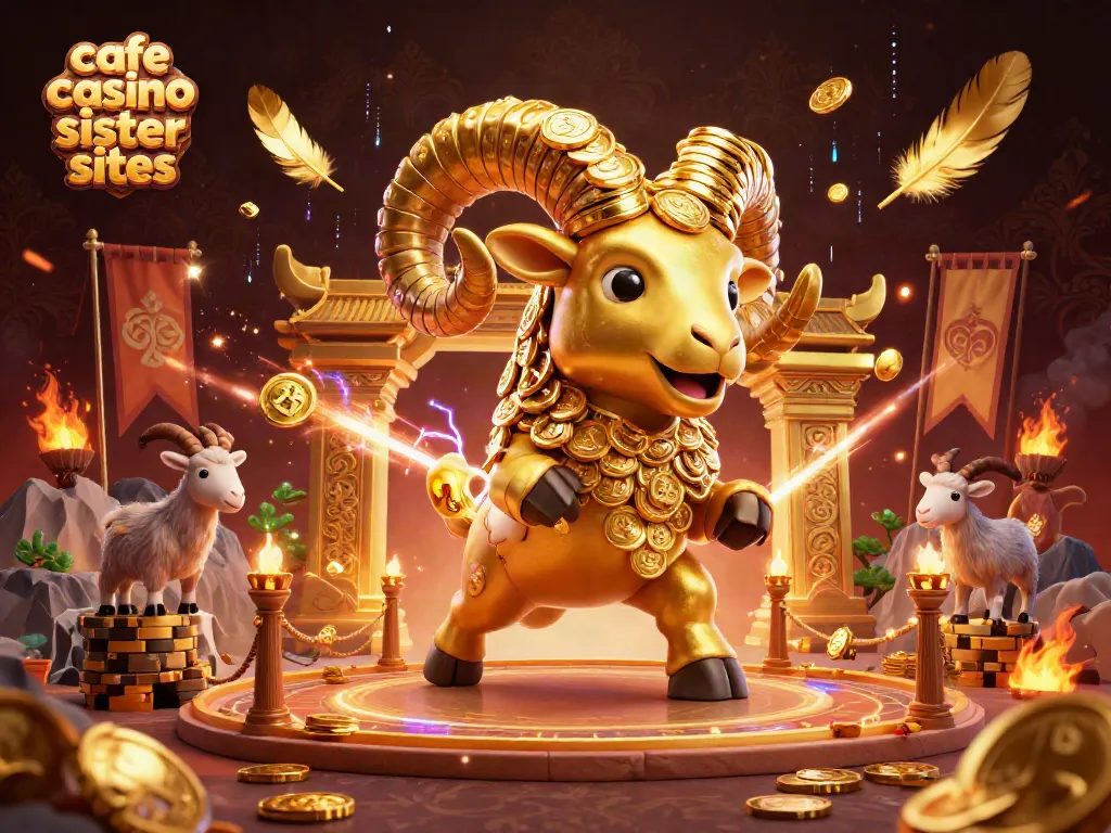Experience thrilling action at cafe casino sister sites with a vibrant 3D battle scene.