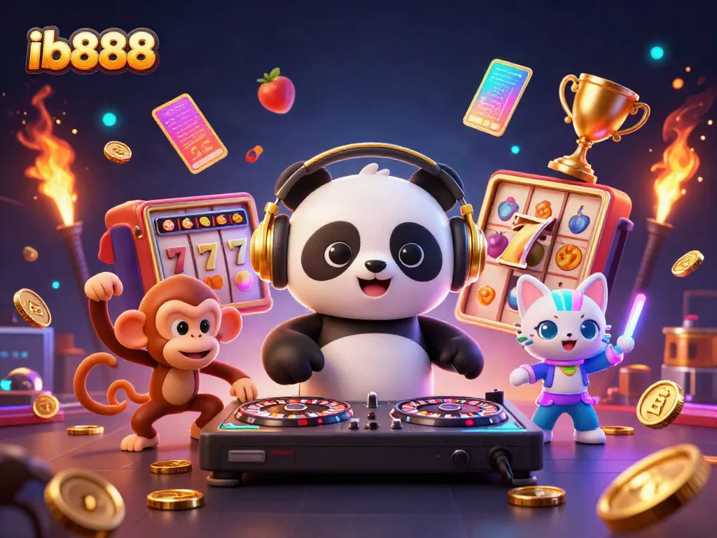 เกมออนไลน์ ib888 สนุกสนานกับสล็อตและรางวัลใหญ่ในคาสิโนออนไลน์