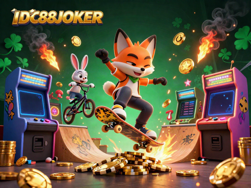 Experience thrilling gameplay with IDC88JOKER while enjoying a vibrant casino-themed adventure.