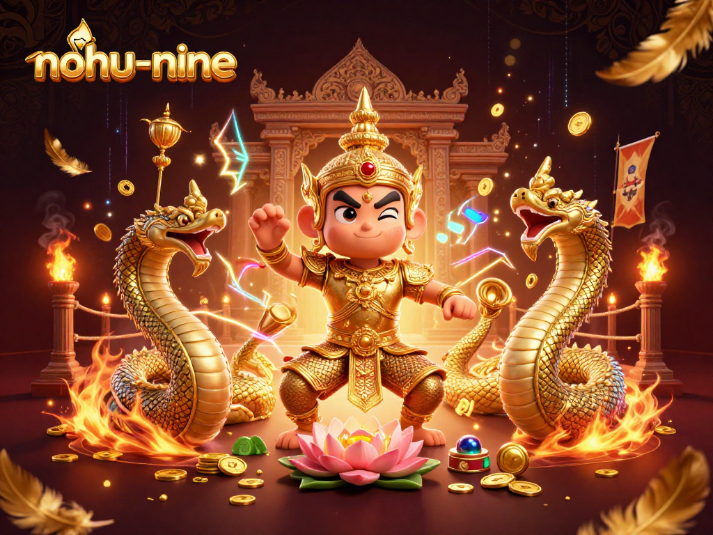 Experience the excitement of nohu-nine with visually stunning guardians and casino elements.