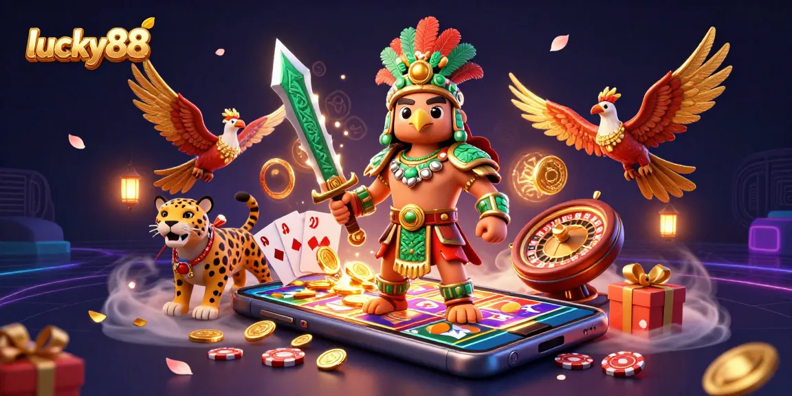 Experience thrilling games at lucky88 with vibrant slot games and dynamic characters.