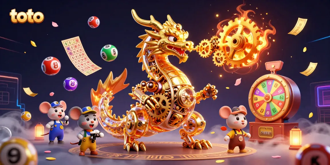 Mendapatkan jackpot dengan toto yang menyenangkan dan berwarna-warni, bola lotere, dan mesin lotere!