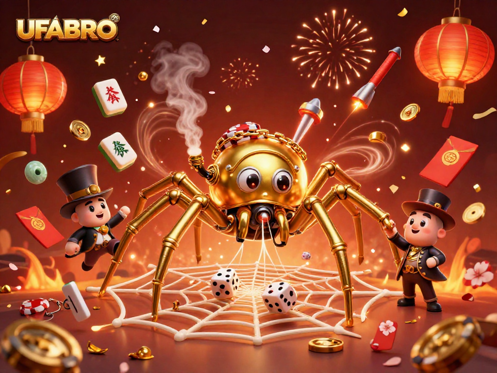 Engage with UFABRO's thrilling 3D casino adventure, highlighted by captivating game elements.