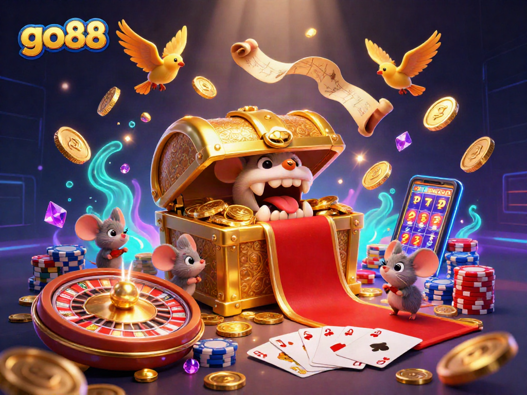Engage with go88's thrilling gaming experience featuring bright treasures, dynamic games, and endless possibilities.