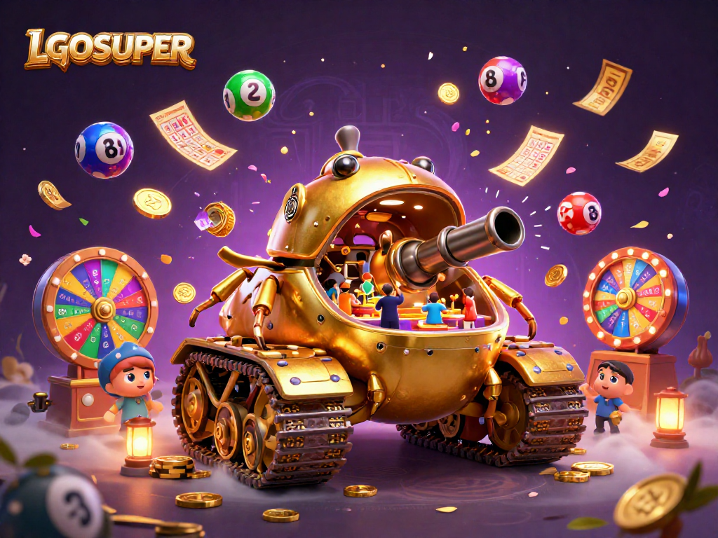Engage with LGOSUPER's vibrant casino experience featuring dynamic gaming elements.