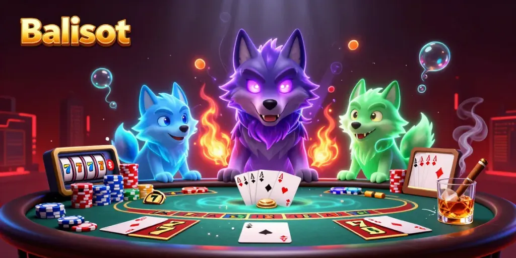 Balislot provides exhilarating gaming experiences with vibrant slot reels and lively poker elements.